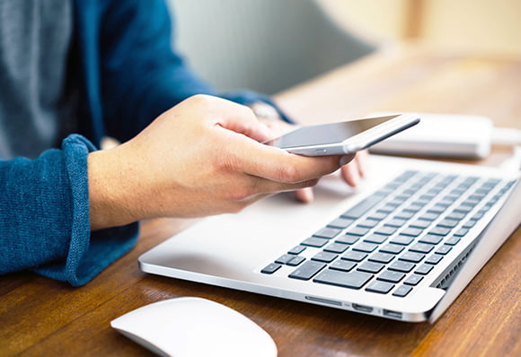 検査時間は短く、結果はWEBで